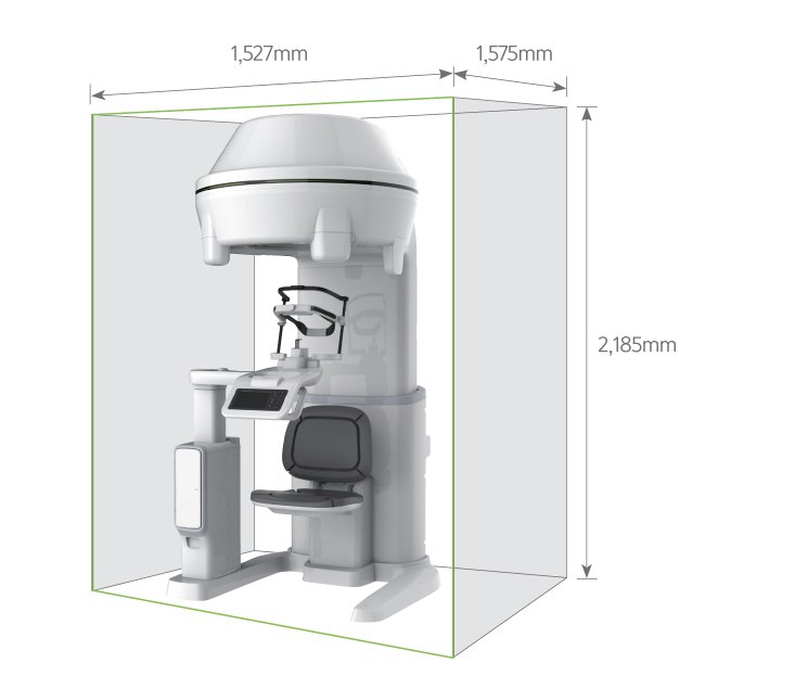 제품수팩사이즈 가로 1527mm 폭 1575mm, 높이 2185mm